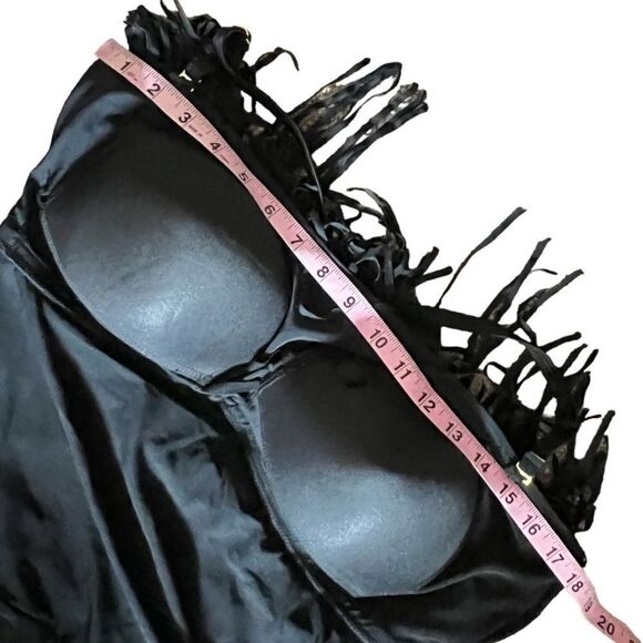 Swimsuits For All Fringe Bandeau One Piece - Picture 9 of 15